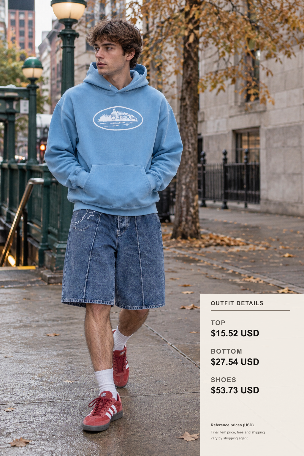 Corteiz Hoodie Layering Guide for Fall Commutes outfit 1 full-body street style for fashionreps