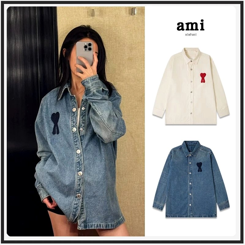 Ami Paris Heart-Embroidered Denim Jacket Review: Thread Colour, Wash Depth and Weight on the $45.97 2288 Trucker