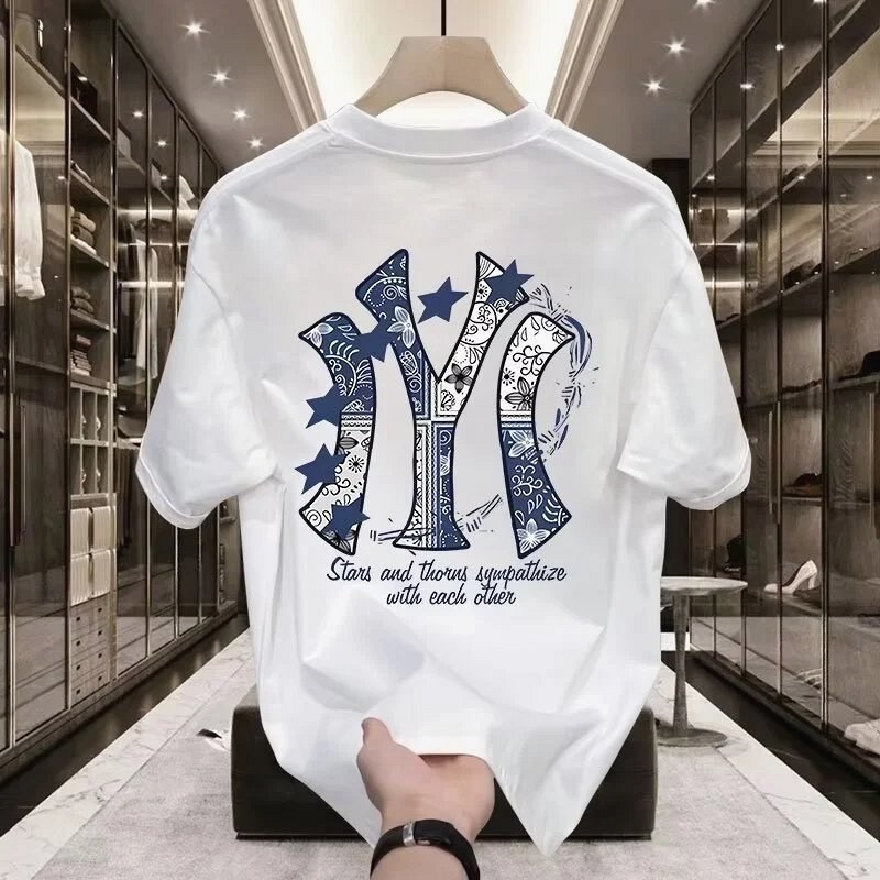 MLB Blue Printed Streetwear T-Shirt—Special Offer Review: The Listing Showed 0.00 kg, So the Parcel Went on the Scale First