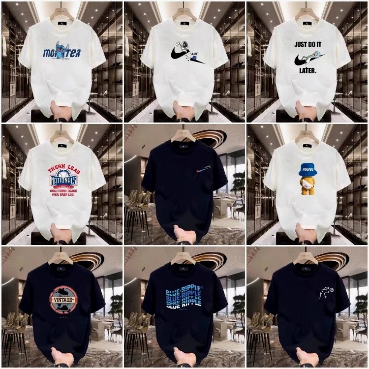 Nike Bear Graphic Multicolor T-Shirt Collection Review: A $3.88 Loose Cotton Tee in 40 Print Variants